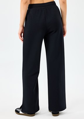 SKECHERS Siyah Kadın W Essential Wide Leg Eşofman Altı