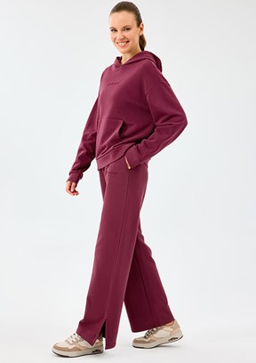 SKECHERS Bordo Kadın W Essential Wide Leg Eşofman Altı