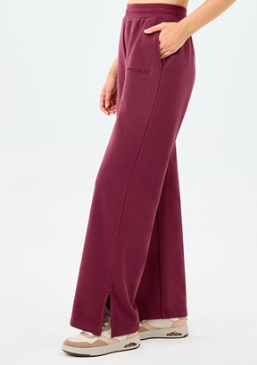 SKECHERS Bordo Kadın W Essential Wide Leg Eşofman Altı