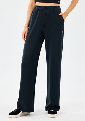 SKECHERS Siyah Kadın W Lounge Loose Wide Leg Eşofman Altı