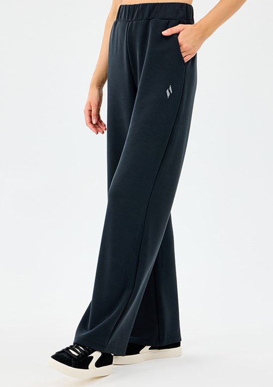 SKECHERS Siyah Kadın W Lounge Loose Wide Leg Eşofman Altı
