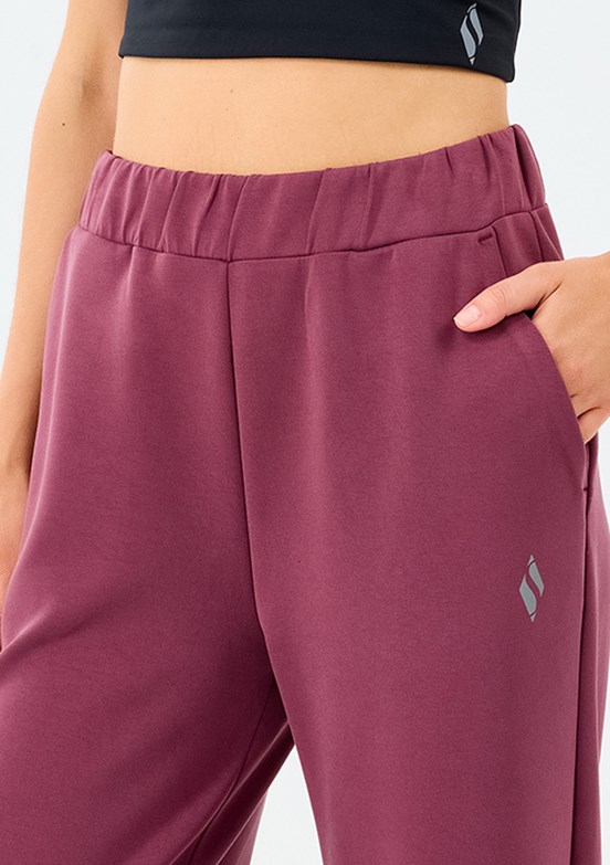 SKECHERS Bordo Kadın W Lounge Loose Wide Leg Eşofman Altı