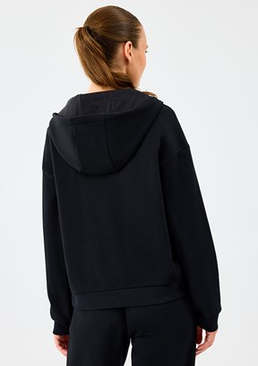 SKECHERS Siyah Kadın Fermuarlı Sweatshirt