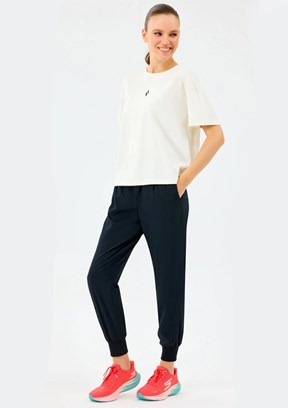 SKECHERS W Light Fabric Beyaz Kadın T-Shirt