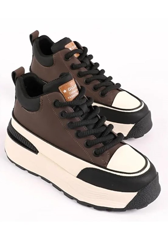 GUJA - 25K301-1 Kadın Kahverengi Casual Ayakkabı