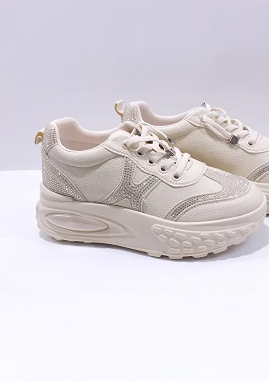 GUJA - 25K305-5 Kadın Bej Casual Ayakkabı