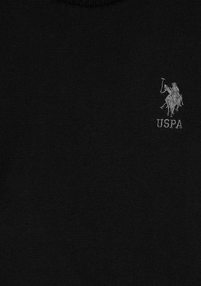 US POLO ASSN Erkek Çocuk Siyah Basic Kazak