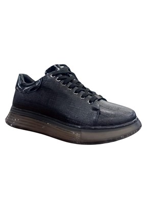 MARCOMEN - 152-22354 Erkek Siyah Casual Ayakkabı