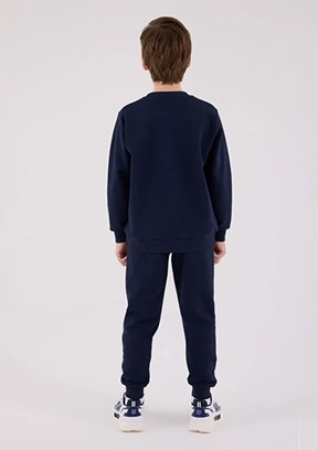 ROLY POLY - RP3651-2 Erkek Çocuk Lacivert Eşofman Takımı