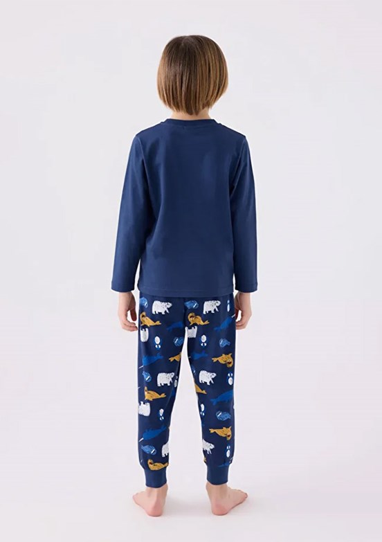ROLY POLY Lacivert Erkek Çocuk Pijama Takımı
