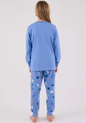 ROLY POLY Lacivert Kız Çocuk Pijama Takımı