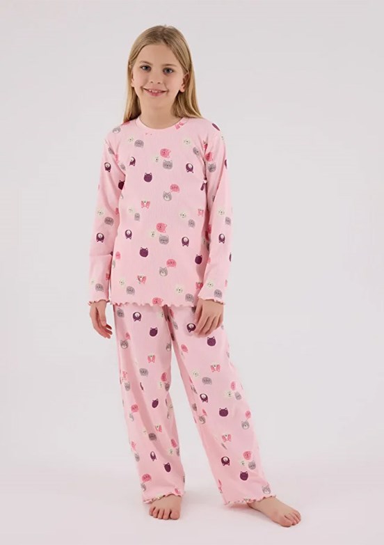 ROLY POLY Pembe Kız Çocuk Pijama Takımı