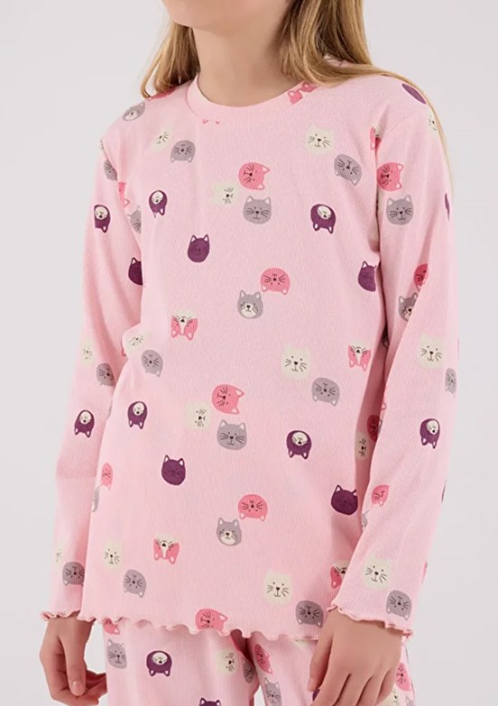ROLY POLY Pembe Kız Çocuk Pijama Takımı