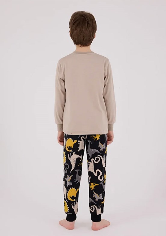ROLY POLY Bej Erkek Çocuk Pijama Takımı