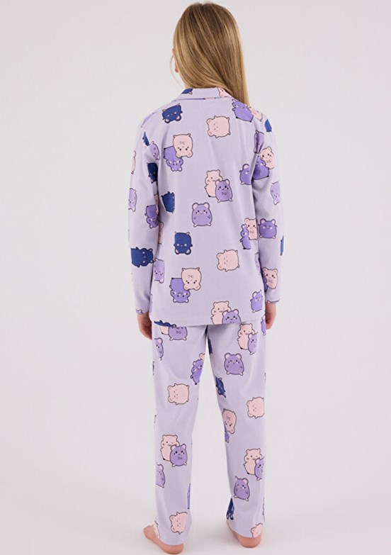 ROLY POLY Mor Kız Çocuk Pijama Takımı