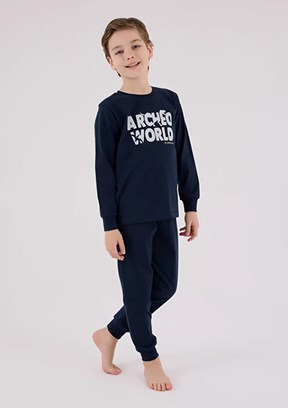 ROLY POLY Lacivert Erkek Çocuk Pijama Takımı