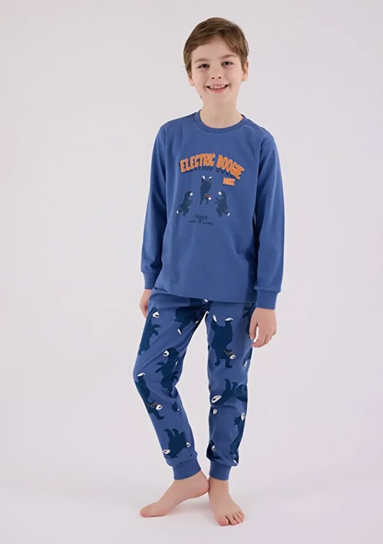 ROLY POLY Mavi Erkek Çocuk Pijama Takımı