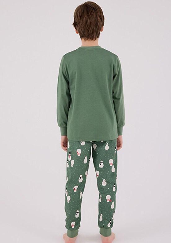 ROLY POLY Yeşil Erkek Çocuk Pijama Takımı