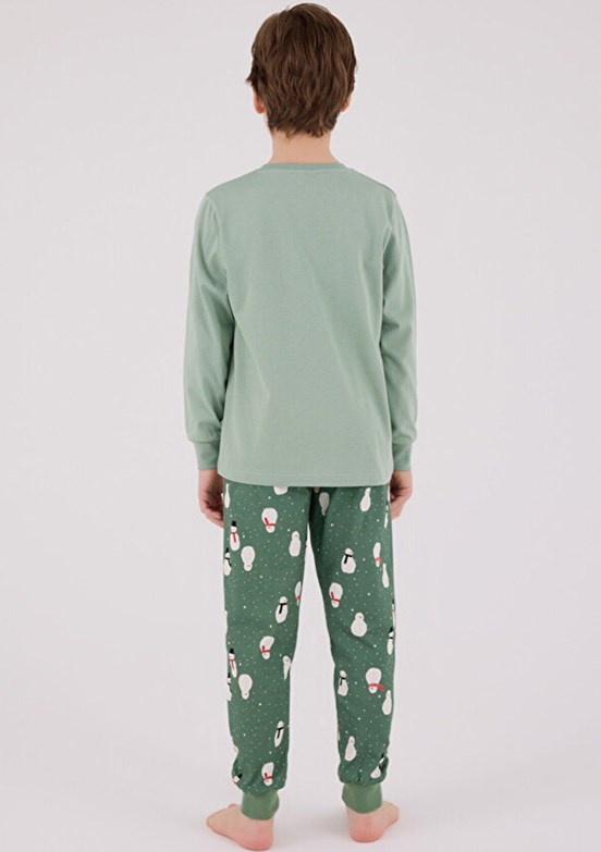 ROLY POLY Yeşil Erkek Çocuk Pijama Takımı