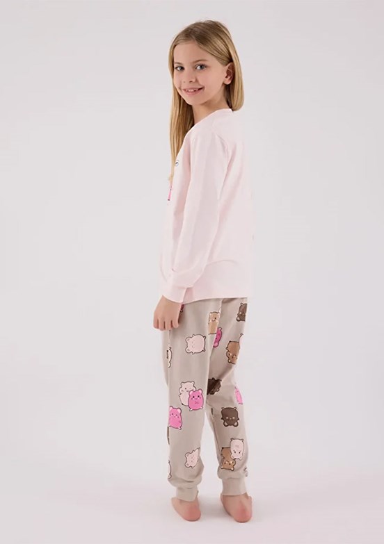 ROLY POLY Pembe Kız Çocuk Pijama Takımı