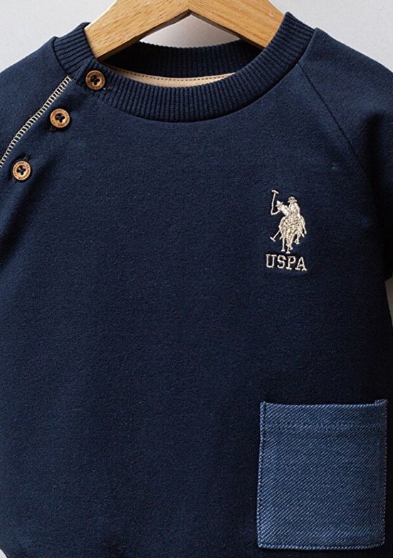 US POLO ASSN Lacivert Erkek Bebek Eşofman Altı