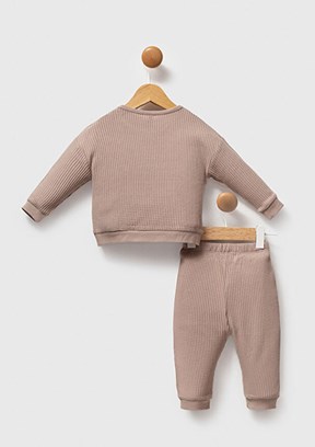 US POLO ASSN Bej Erkek Bebek Eşofman Altı