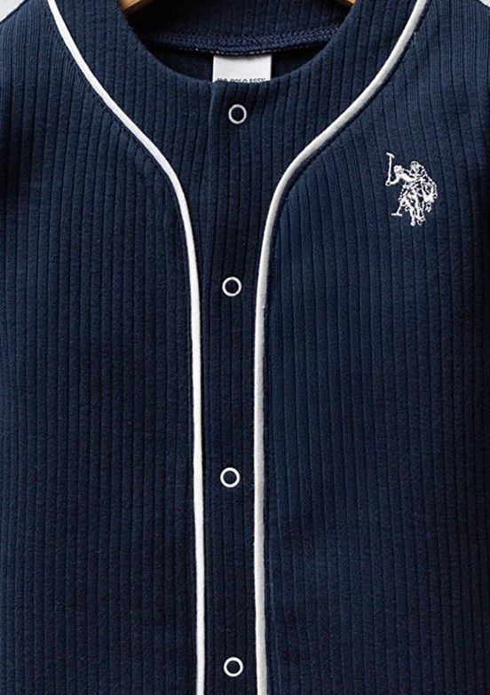 US POLO ASSN Lacivert Erkek Bebek Tulum Elbise