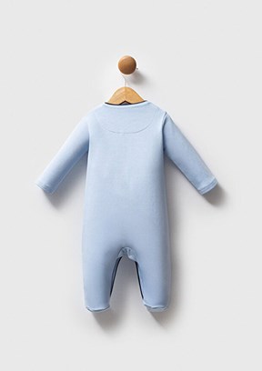 US POLO ASSN Mavi Erkek Bebek Tulum Elbise