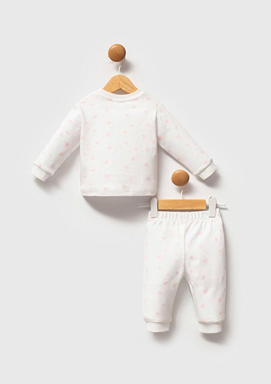 US POLO ASSN Beyaz Kız Bebek Eşofman Altı