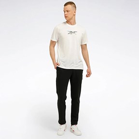 REEBOK 3F,RI Left Leg Logo OH Pant Siyah Erkek Eşofman Altı