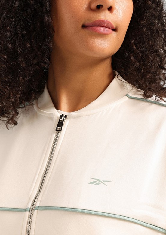 REEBOK Beyaz Kadın Carmen Fz Baskılı Sweatshirt