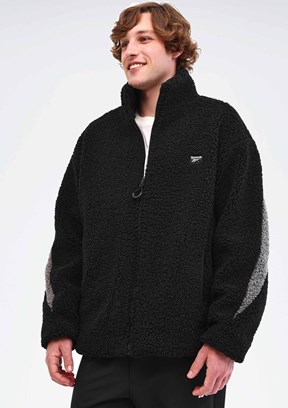 REEBOK Siyah Erkek Cl Adventure Bv Baskılı Mont