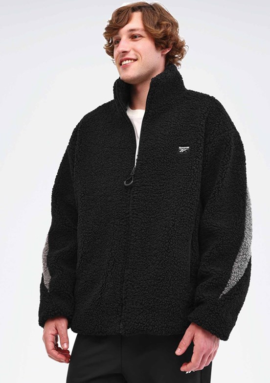 REEBOK Siyah Erkek Cl Adventure Bv Baskılı Mont