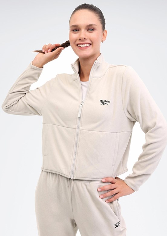 REEBOK Bej Kadın Polar Sweatshirt