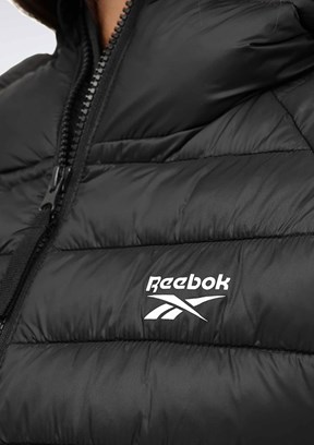 REEBOK Siyah Kadın Kapüşonlu Mont