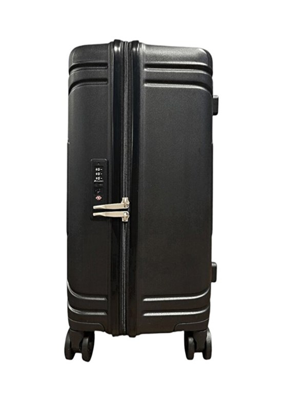 BENETTON Siyah Unisex Trolley 70 cm Büyük Valiz