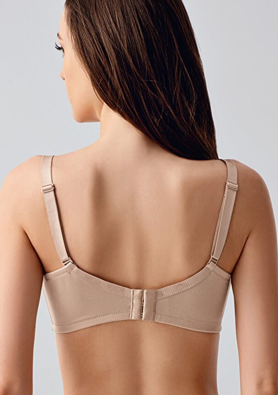 NEW BRA - 3460010000 Kadın Kahverengi Balensiz Minimizer Sütyen