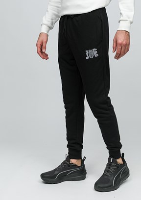 JOHNNY JOE Erkek Siyah Eşofman Altı