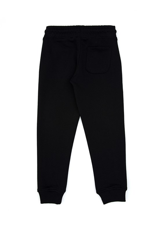 US POLO ASSN Erkek Çocuk Siyah Regular Pantolon