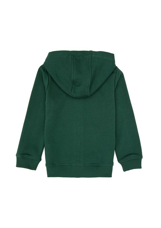 US POLO ASSN Erkek Çocuk Yeşil Basic Sweatshirt
