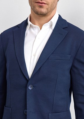 BACKANDBOND Lacivert Erkek Mono Yaka Ceket