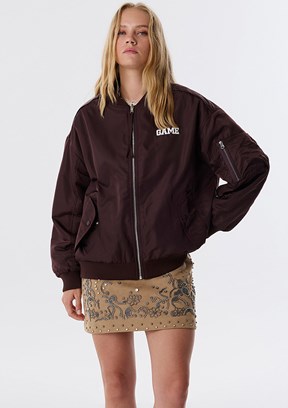 TWİST Bordo Kadın Bomber Mont
