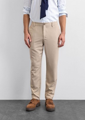 BACKANDBOND - B35W33007 Erkek Bej Jogger Pantolon