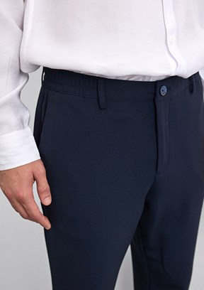 BACKANDBOND - B35W33007 Erkek Lacivert Jogger Pantolon