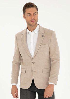 PİERRE CARDİN Lacivert Erkek Slim Ceket