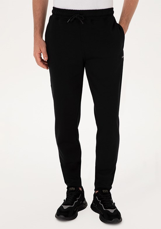 US POLO ASSN Erkek Siyah Slim Pantolon