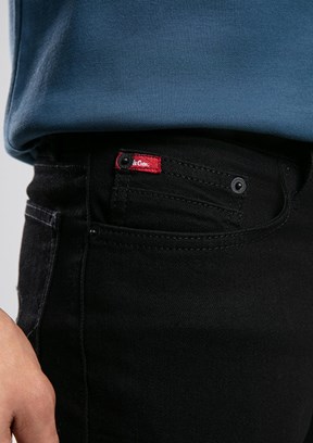 LEE COOPER Siyah Erkek Straight Jean Pantolon