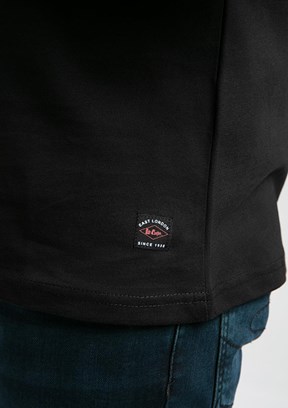 LEE COOPER Siyah Erkek O Yaka T-Shirt