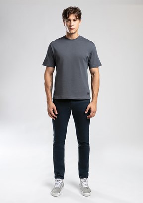 LEE COOPER Lacivert Erkek O Yaka T-Shirt