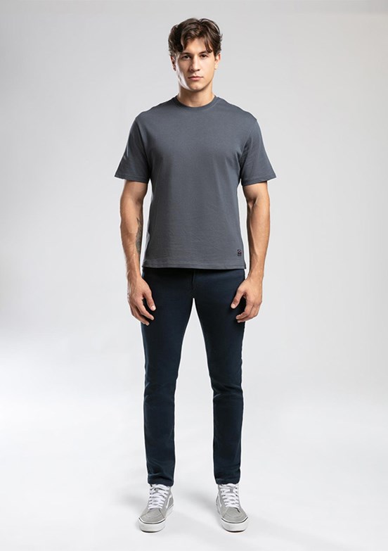 LEE COOPER Lacivert Erkek O Yaka T-Shirt